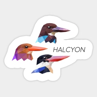 Halycon (front only version) Sticker